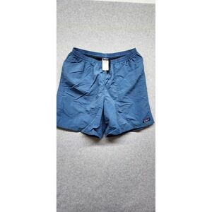 Patagonia M Lined Shorts 6" Blue Performance Used